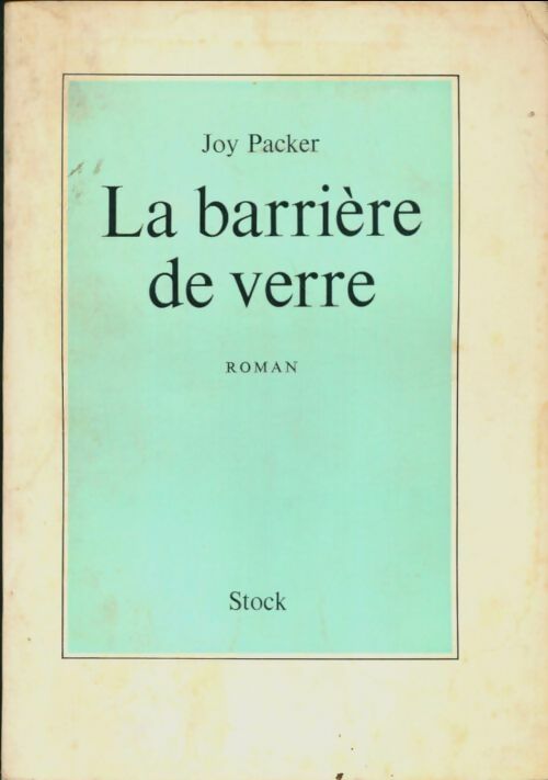 Livrenpoche : La barrière de verre - Joy Packer - Livre