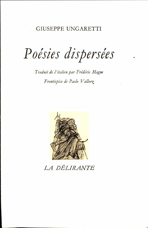 Livrenpoche : Poésies dispersées - Giuseppe Ungaretti - Livre