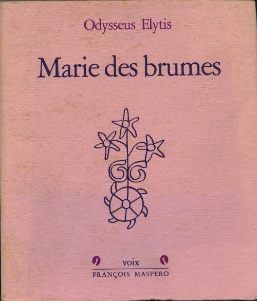 Livrenpoche : Marie des brumes - Odysseus Elytis - Livre