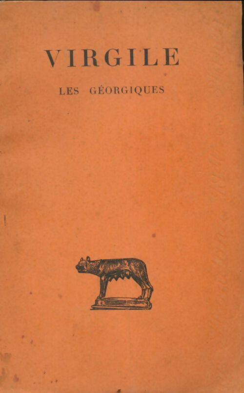 Les géorgiques - Virgile -  Collection des Universités de France - Livre