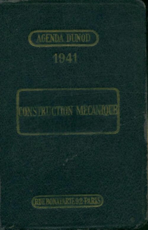 Livrenpoche : Construction mécanique - Xxx - Livre