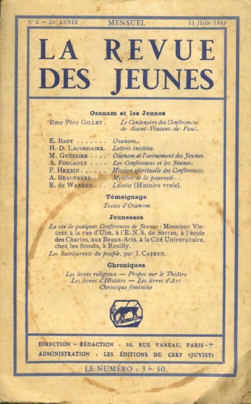 Livrenpoche : La revue des jeunes n°6 - Collectif - Livre