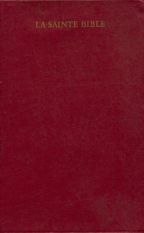 Livrenpoche : La sainte bible - Collectif - Livre
