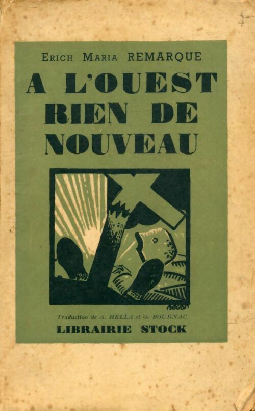 Livrenpoche : À l'ouest rien de nouveau - Erich Maria Remarque - Livre
