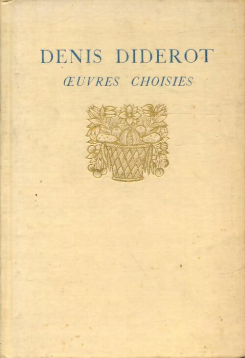 Livrenpoche : Oeuvres choisies - Denis Diderot - Livre