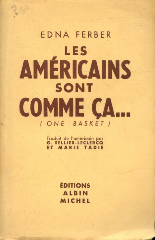 Livrenpoche : Les américains sont comme ça - Edna Ferber - Livre