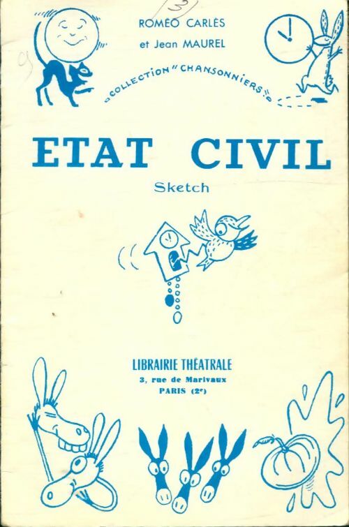 Livrenpoche : Etat civil - Roméo Carlès - Livre