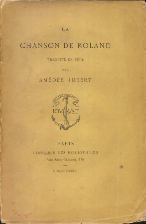 Livrenpoche : La chanson de Roland - Amédée Jubert - Livre