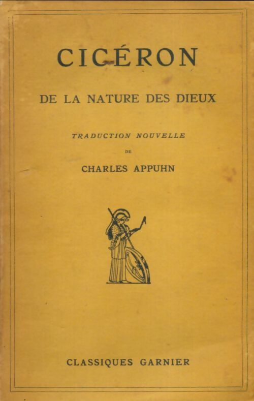 Livrenpoche : De la nature des dieux - Cicéron - Livre