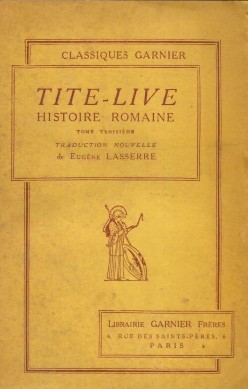 Livrenpoche : Tite-live histoire romaine Tome III - Xxx - Livre