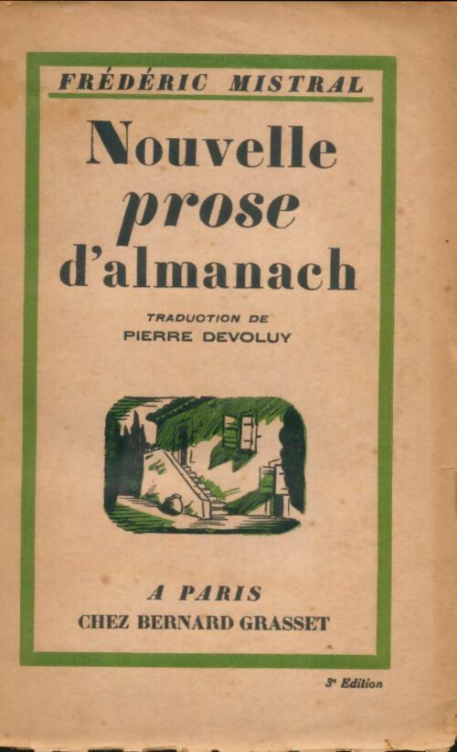 Livrenpoche : Nouvelle prose d'almanach - Frédéric Mistral - Livre