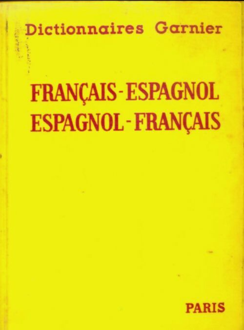 Dictionnaire Hatier Français-espagnol / Espagnol-français - Vicente Salva -  Dictionnaire - Livre