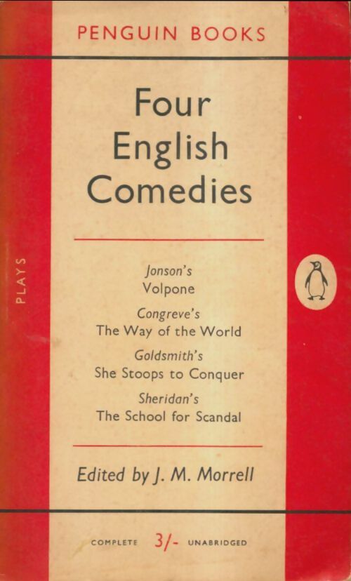 Livrenpoche : Four english comedies - Collectif - Livre