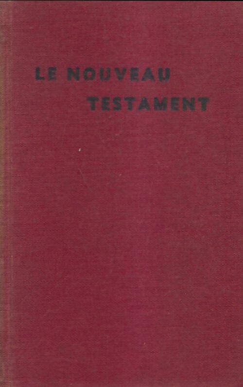 Livrenpoche : La nouveau testament - Collectif - Livre