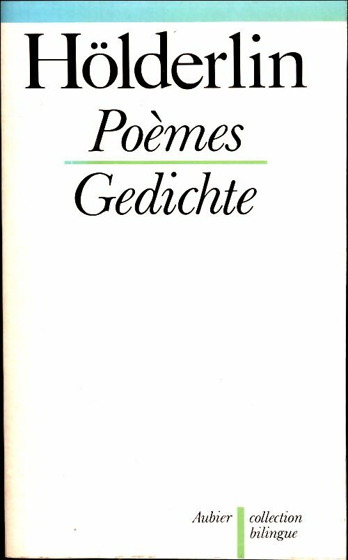 Livrenpoche : Poèmes - Friedrich Hölderlin - Livre