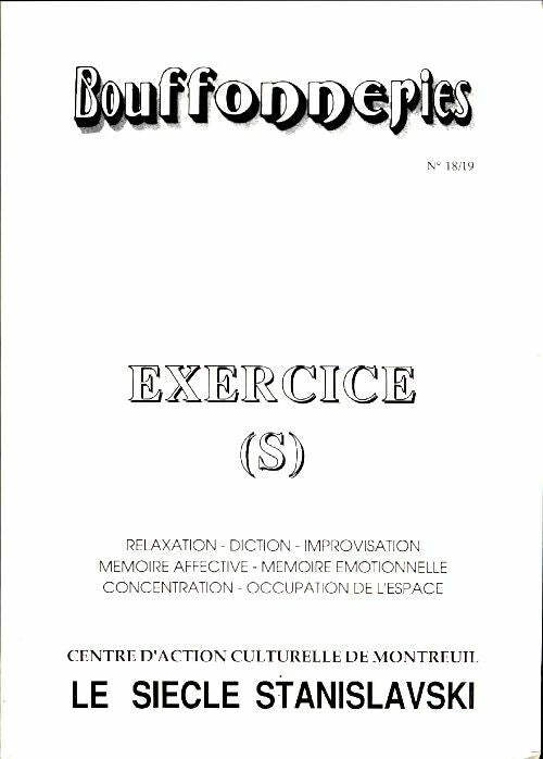 Livrenpoche : Bouffoneries n°18-19 : Exercice(s) - Collectif - Livre