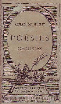 Livrenpoche : Poésies choisies - Alfred De Musset - Livre