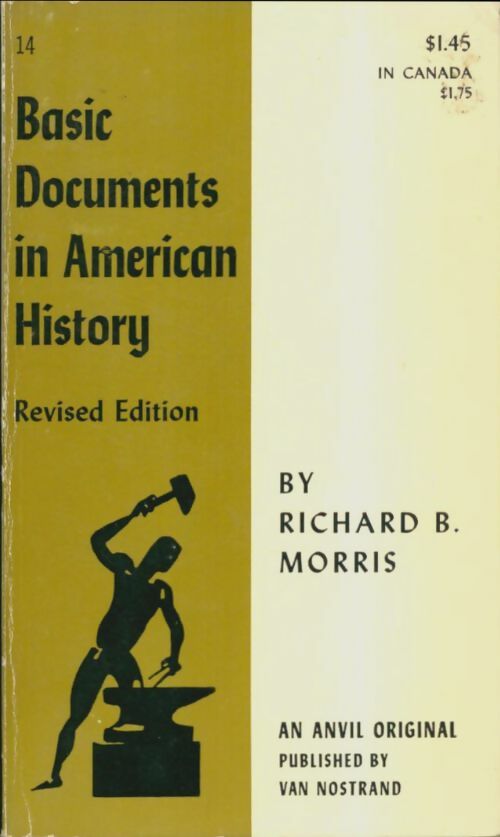Livrenpoche : Basic documents in american history - Richard B Morris - Livre