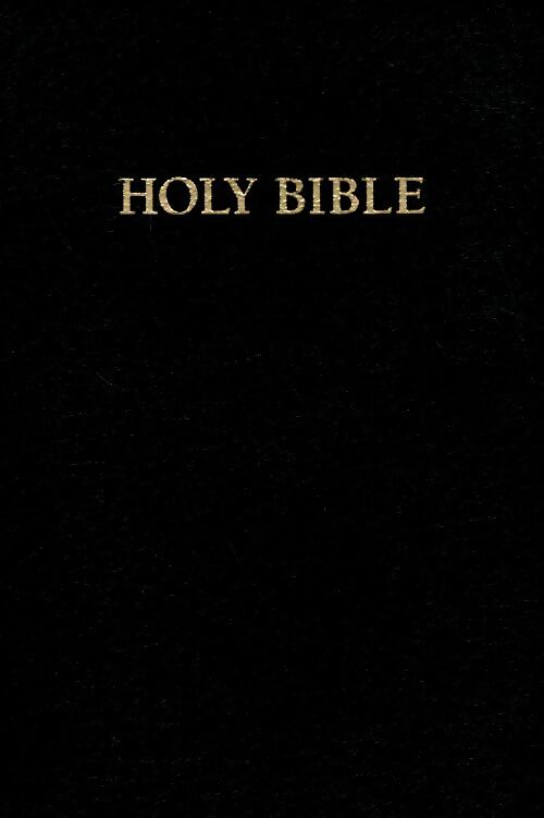Livrenpoche : Holy Bible - Collectif - Livre