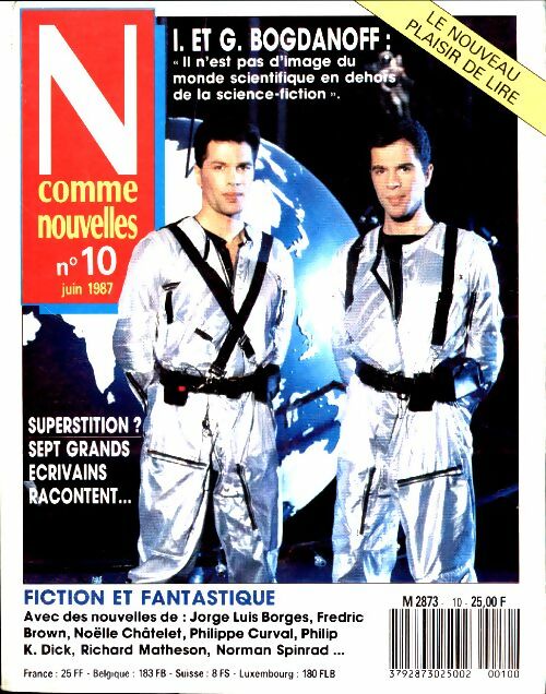 Livrenpoche : N comme nouvelles n°10 : I. Et G. Bogdanoff - Collectif - Livre