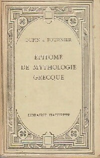 Livrenpoche : Epitomé de mythologie grecque - Armand Fournier - Livre