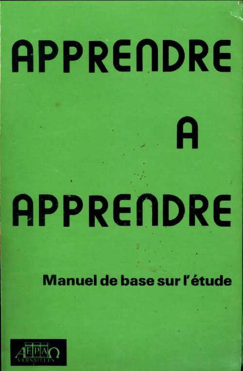Livrenpoche : Apprendre à apprendre. Manuel de base sur l'étude - Collectif - Livre