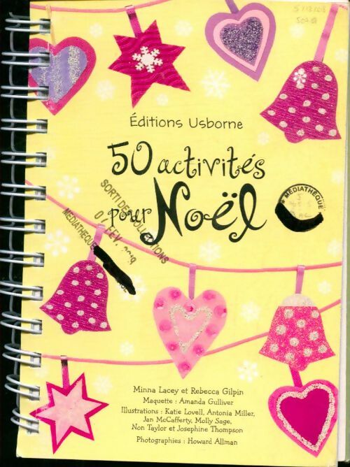 Livrenpoche : 50 activités pour Noël - Minna Lacey - Livre