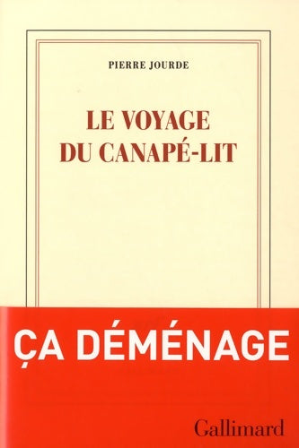 Livrenpoche : Le voyage du canapé-lit - Pierre Jourde - Livre