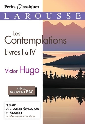 Livrenpoche : Les contemplations livres 1 à 4 (spécial bac) - Victor Hugo - Livre