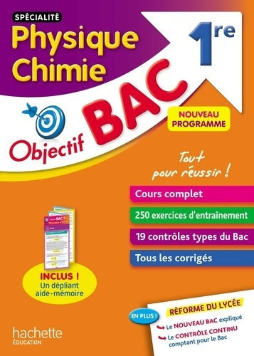 Livrenpoche : Objectif bac spécialité physique chimie 1ère - Anne Laure Ramon - Livre