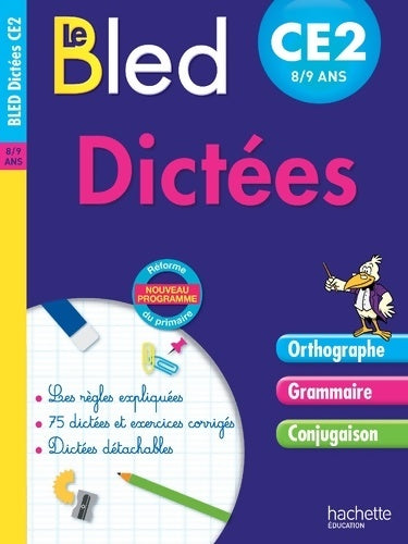 Livrenpoche : Cahier bled - dictées CE2 - Daniel Berlion - Livre