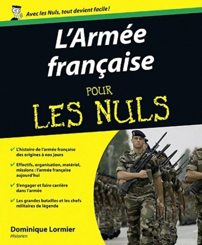 Livrenpoche : L'armée française pour les nuls - Dominique Lormier - Livre