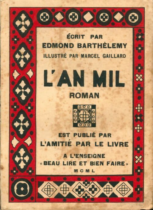 Livrenpoche : L'an mil - Edmond Barthélemy - Livre