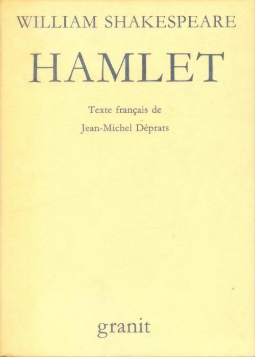 Livrenpoche : Hamlet - William Shakespeare - Livre