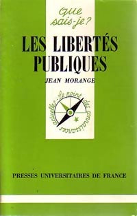 Livrenpoche : Les libertés publiques - Jean Morange - Livre