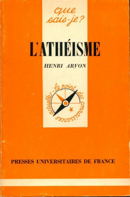 Livrenpoche : L'athéisme - Henri Arvon - Livre