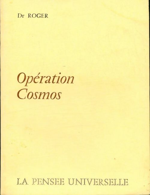 Livrenpoche : Opération cosmos - Dr Roger - Livre