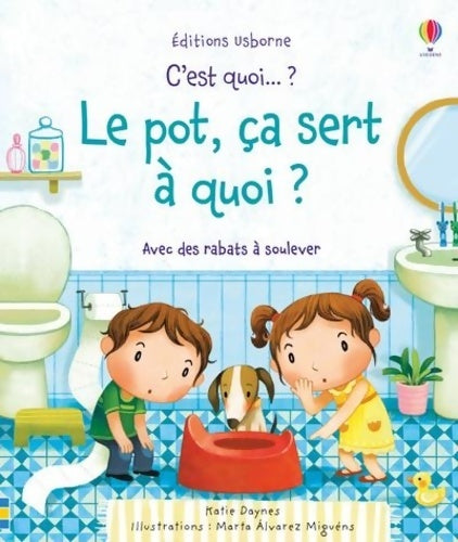Livrenpoche : C'est quoi... ? le pot ça sert à quoi ? - Katie Daynes - Livre