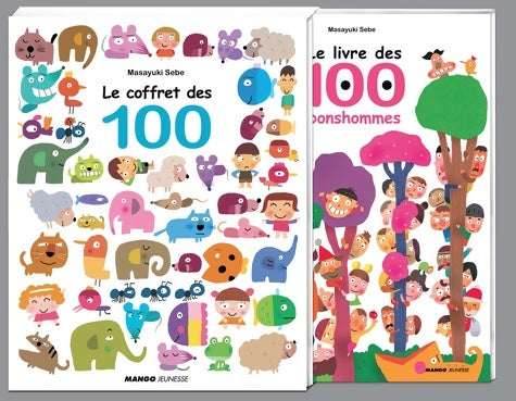 Livrenpoche : Le coffret des 100 : Le livre des 100 le livre des 100 bonshommes la farandole - Masayuki Sebe - Livre