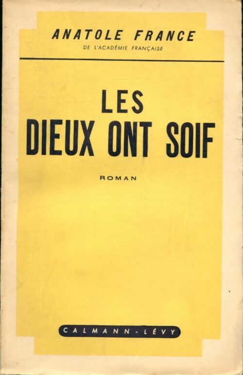 Livrenpoche : Les dieux ont soif - Anatole France - Livre
