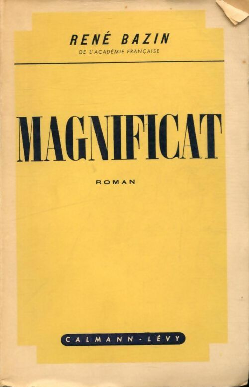 Livrenpoche : Magnificat - René Bazin - Livre