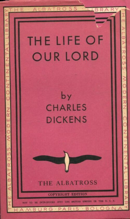 Livrenpoche : The life of our lord - Charles Dickens - Livre