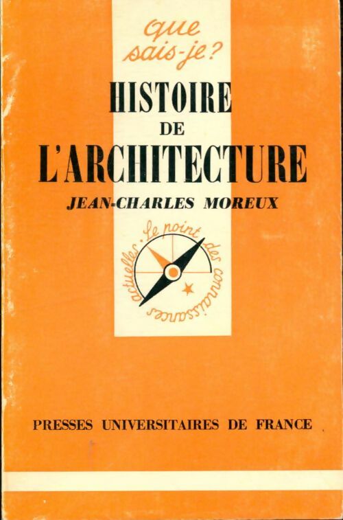 Livrenpoche : Histoire de l'architecture - Jean-Charles Moreux - Livre