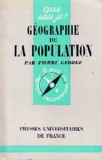Livrenpoche : Géographie de la population - Pierre George - Livre