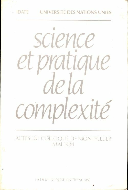 Livrenpoche : Science et pratique de la complexité - Collectif - Livre