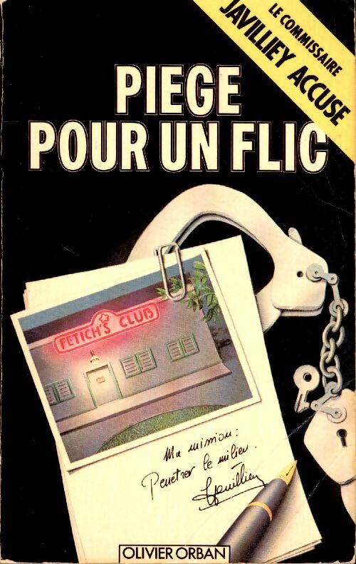 Livrenpoche : Piège pour un flic - Comissaire Javilliey - Livre