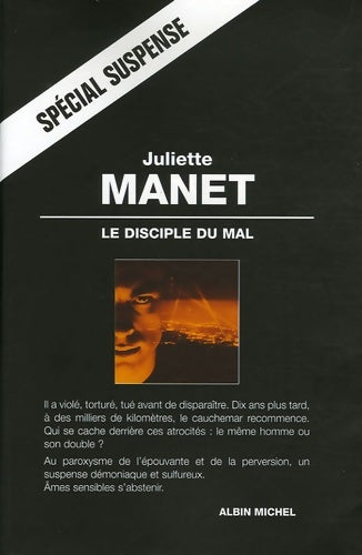 Livrenpoche : Le disciple du mal - Juliette Manet - Livre