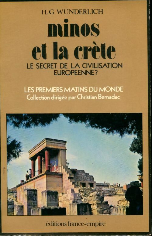 Livrenpoche : Minos et la Crète - H.G Wunderlich - Livre