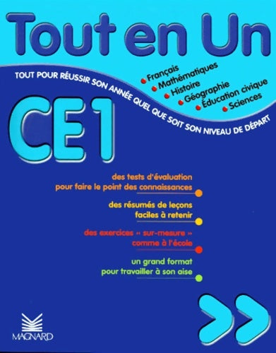 Livrenpoche : Tout en un CE1 - Bernard Séménadisse - Livre