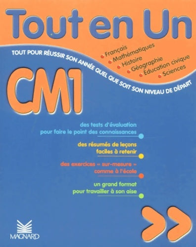 Livrenpoche : Tout en un CM1 - Bernard Séménadisse - Livre